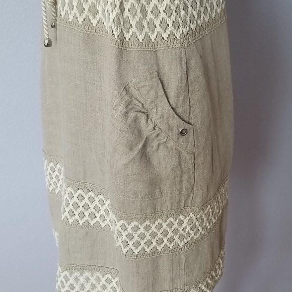 Linen dress🙂 - Picture 4 of 7